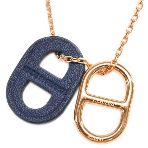 エルメス ネックレス H079528CD73 HERMES ペンダント オーマイヨン PM