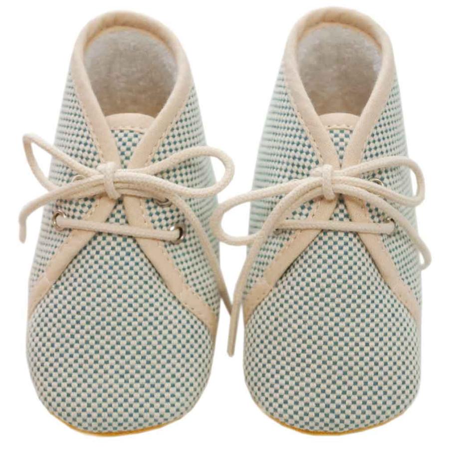 全国宅配無料 エルメス ベビー Hm02 Hermes シューズ ソルド パフ ソレイユ コットン100 サイズ 18 レースアップ ベビーシューズ 数量限定 特売 Www Thedailyspud Com