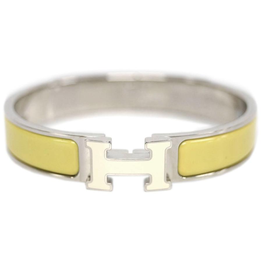 エルメス バングル H700002FP4D HERMES ソルド クリック H ホワイト 