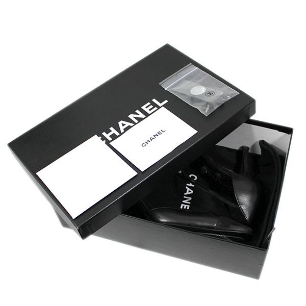 CHANELロゴ入り シャネル パンプス サイズ 36 8cm ハイヒール
