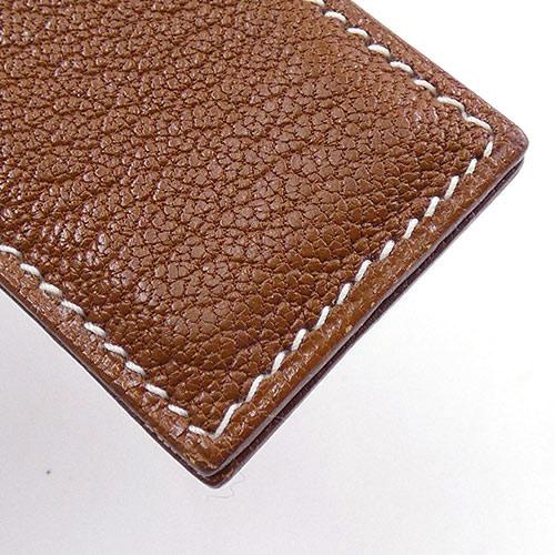 美品 エルメス 財布 HERMES シェーブル マネークリップ ビルクリップ 
