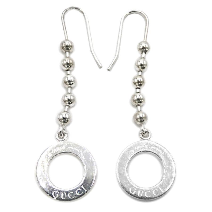 グッチ アクセサリー GUCCI SV925 ボールチェーン ピアス フック