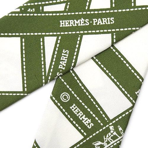 エルメス ツイリー ボルデュック カーキ【未使用・タグ付き  