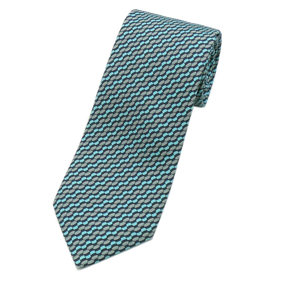 エルメス ネクタイ 645930 TA HERMES シルク100％ レギュラータイ
