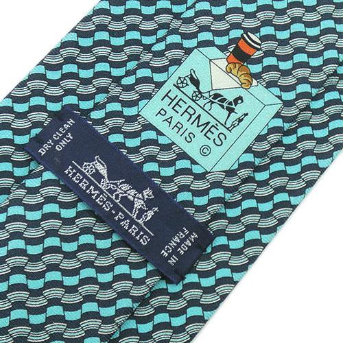エルメス ネクタイ 645930 TA HERMES シルク100％ レギュラータイ