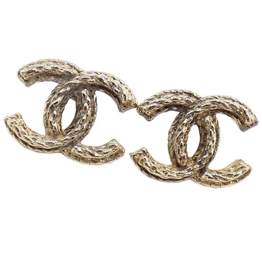 シャネル アクセサリー CHANEL メッキ CC ココマーク ピアス ゴールド  
