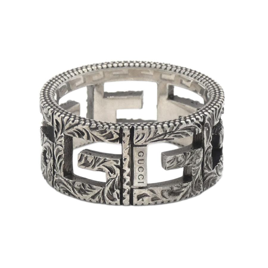 グッチ アクセサリー GUCCI スクエアG シルバーリング 