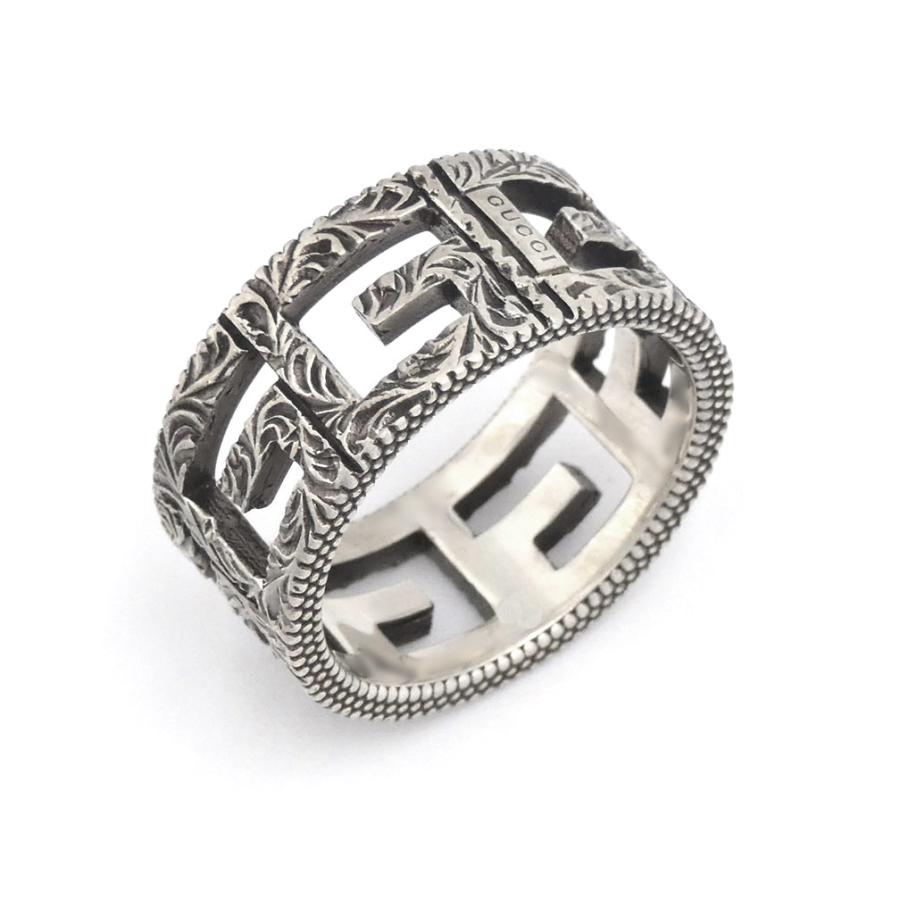 グッチ アクセサリー GUCCI スクエアG シルバーリング 