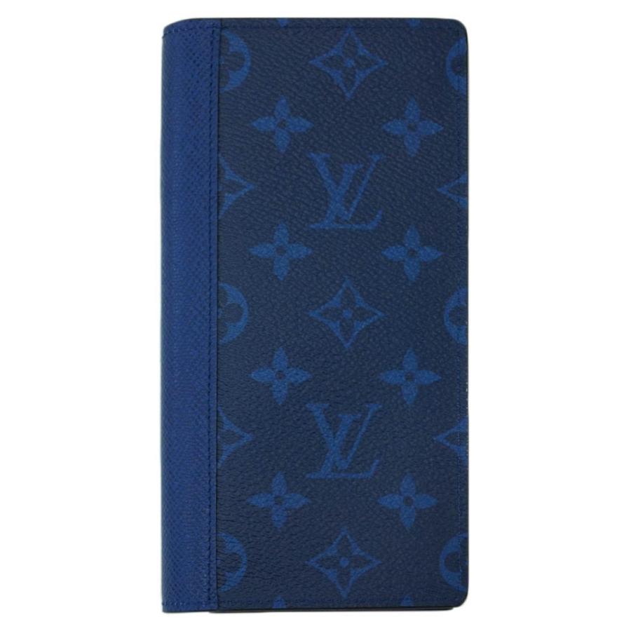 ルイヴィトン 財布 M Louis Vuitton ヴィトン Lv モノグラム タイガ メンズ ファスナー長札 ポルトフォイユ ブラザ コバルト M 買付道 Jjブランド専科 通販 Yahoo ショッピング