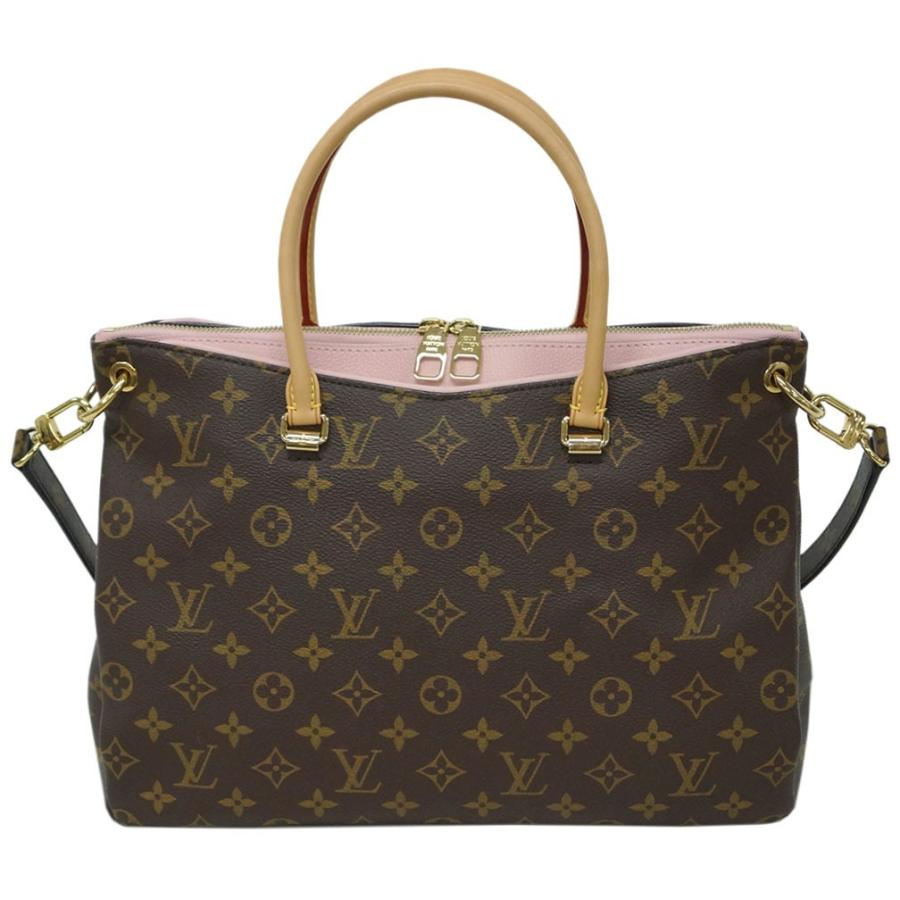 ルイヴィトン バッグ M43400 LOUIS VUITTON ヴィトン モノグラム LV 2WAY ハンドバッグ ショルダー パラス ローズプードル ACL110｜kaitsukedoh