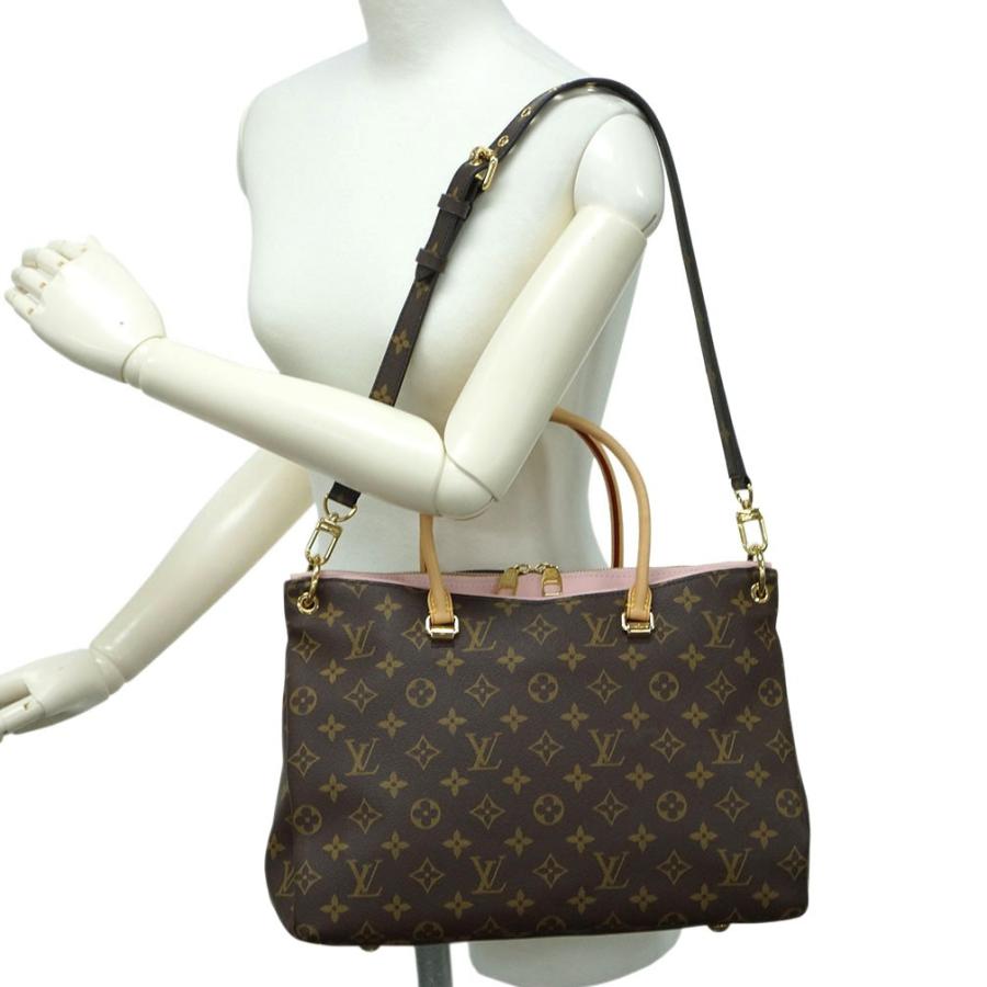 ルイヴィトン バッグ M43400 LOUIS VUITTON ヴィトン モノグラム LV 2WAY ハンドバッグ ショルダー パラス ローズプードル ACL110｜kaitsukedoh｜04