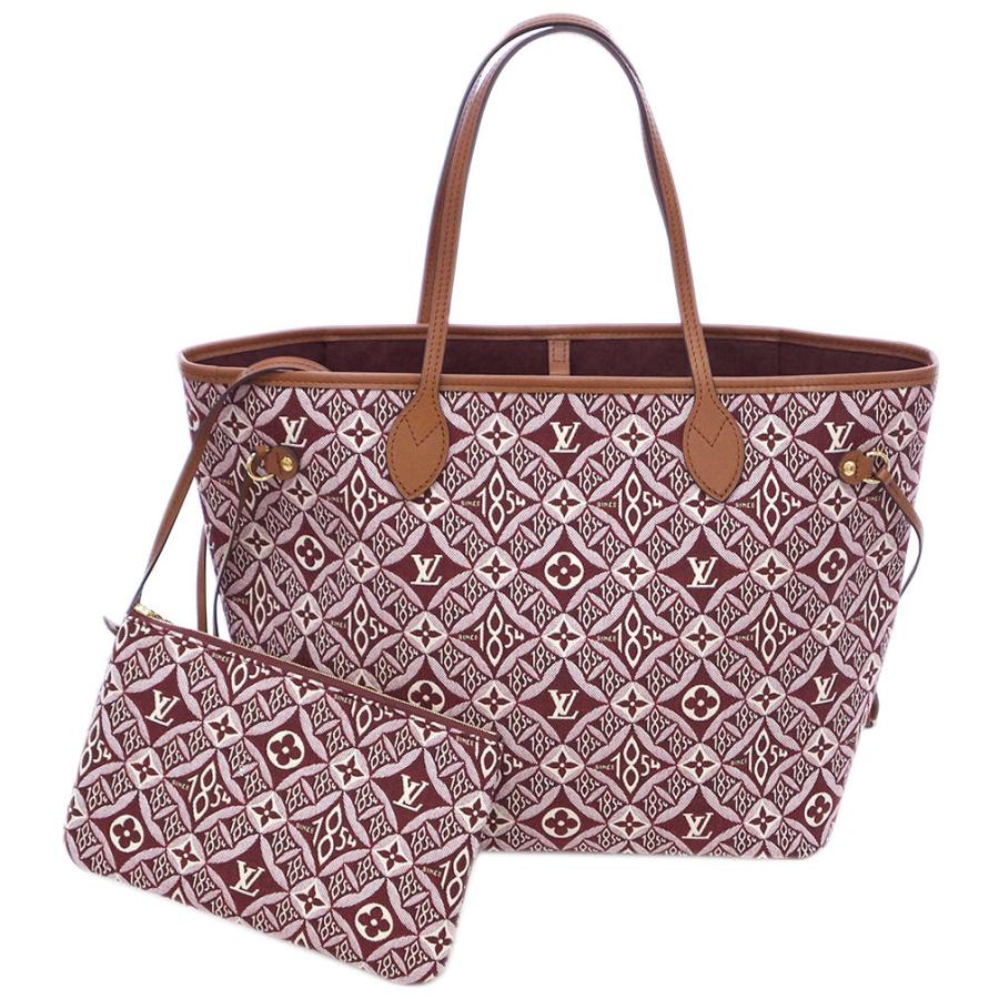 ルイヴィトン バッグ M モノグラム ネヴァーフルmm Louis Vuitton ヴィトン Lv トートバッグ ポーチ付き ジャカード ボルドー M 買付道 Jjブランド専科 通販 Yahoo ショッピング