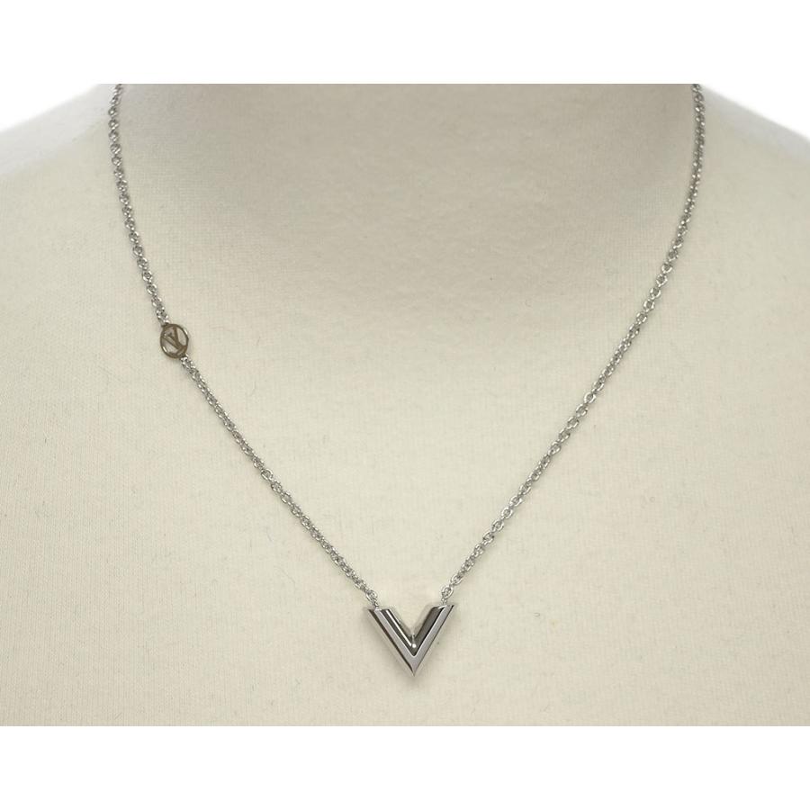 ルイヴィトン Vネックレス シルバー | www.jarussi.com.br