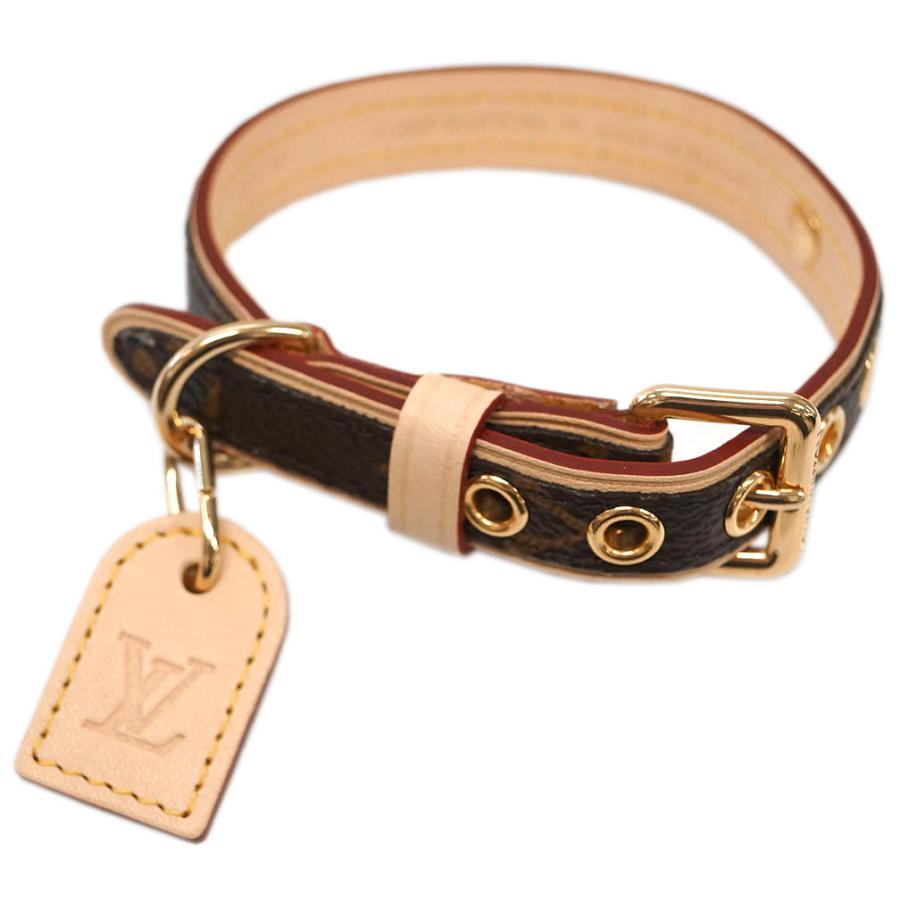 クーポン格安 新品 ルイヴィトン 首輪 M モノグラム ドッグ カラー ドッグ 小型犬 ペット アクセサリー 専用箱付き オンラインストア正規品 Ssl Daikyogo Or Jp