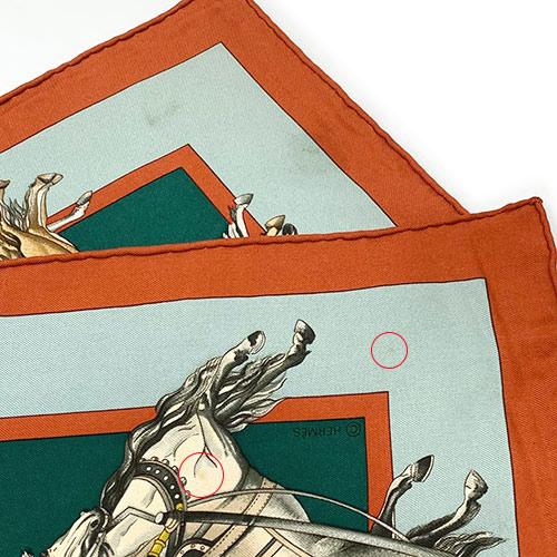 エルメス スカーフ HERMES カレ90 シルク Voyages En Russie ロシア 