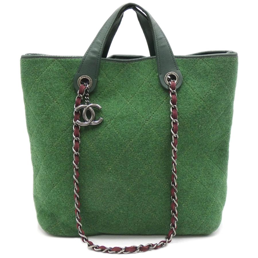 シャネル バッグ CHANEL 2WAY トートバッグ ショルダーバッグ チェーン  