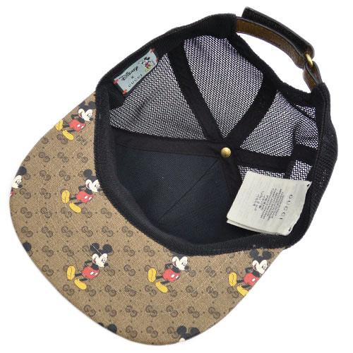 美品 グッチ 帽子 GUCCIxDISNEY マイクロGGスプリーム ベースボール 