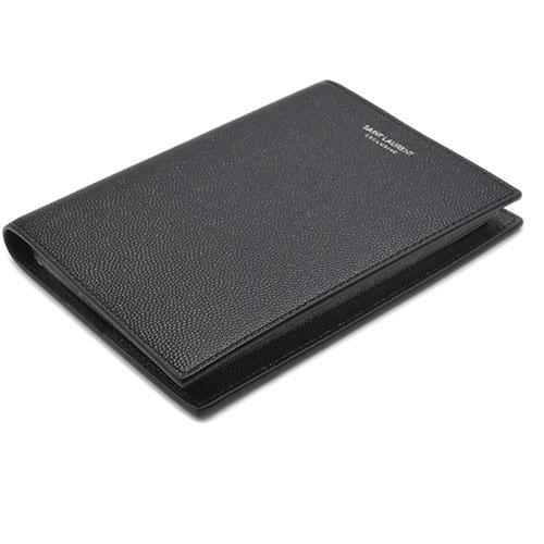 極美品 サンローラン 手帳カバー Saint Laurent レザー パスポート 