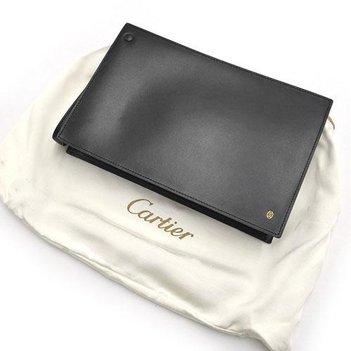 極美品 カルティエ バッグ Cartier クラッチバッグ クラッチ セカンド 