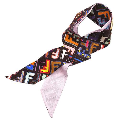 ●美品　FENDI フェンディ シルク100%　リバーシブル ラッピースカーフ 楽天市場】FENDI フェンディ スカーフ FXT011 AJWB レディース