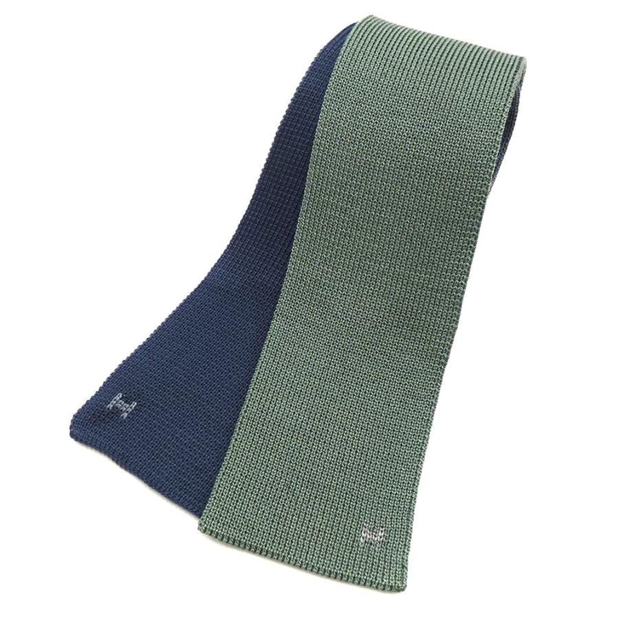 美品 エルメス ブランド ネクタイ HERMES シルク スクエアタイ  