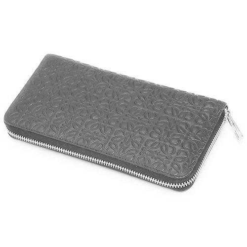 中古 ロエベ 財布 107N55.F13 LOEWE 長財布 ラウンドファスナー レザー