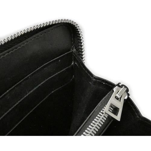 中古 ロエベ 財布 107N55.F13 LOEWE 長財布 ラウンドファスナー レザー