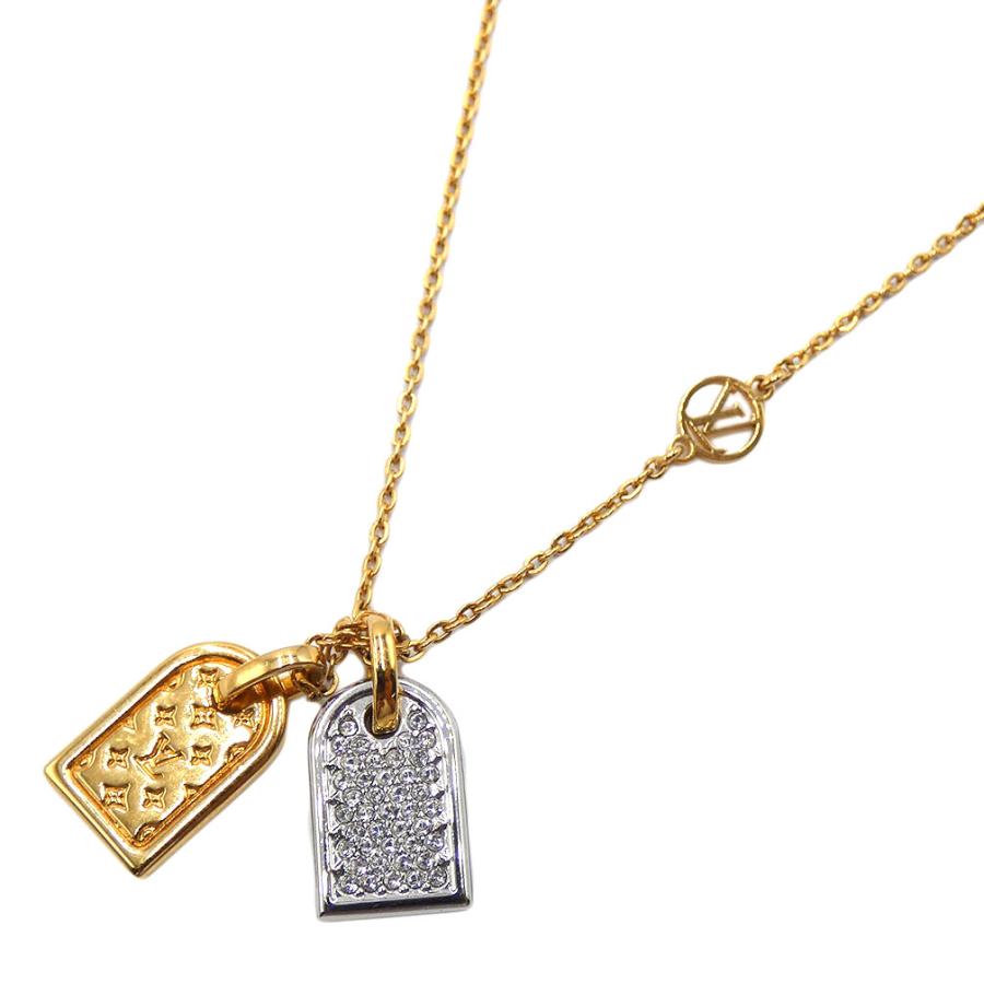 ルイヴィトン ネックレス ヴィトン ペンダント ナノグラム プレシャス  