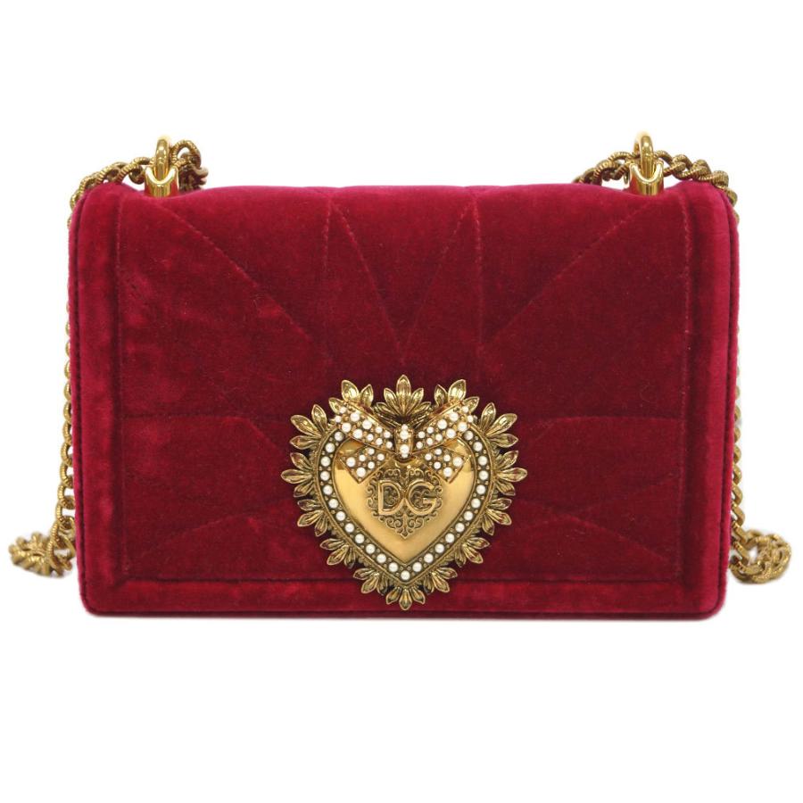 中古 ドルチェ＆ガッバーナ バッグ BB6652 DOLCE&GABBANA ベルベット