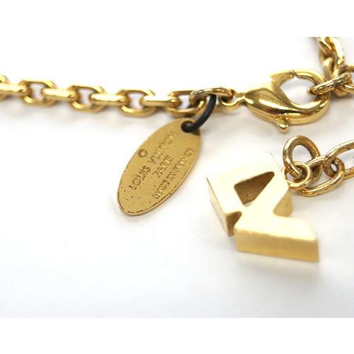 驚きの安さ コリエ ネックレス Vuitton Louis M アクセサリー 中古 ルイヴィトン ネックレス ダミエ ルイ ヴィトン 中古 アンクルージョン Yjl ゴールド アールデコ メンズアクセサリー