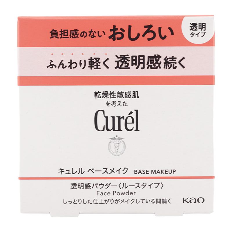 Curel キュレル ベースメイク 透明感パウダー 4g おしろい 透明タイプ