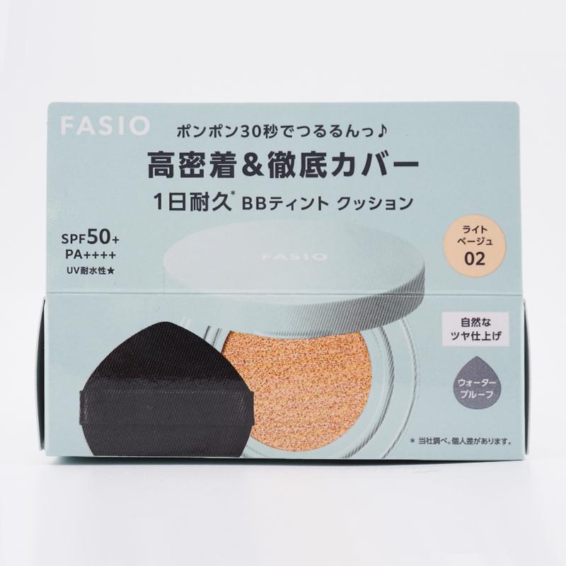 FASIO ファシオ BB ティント クッション 耐久カバー [02 ライト 