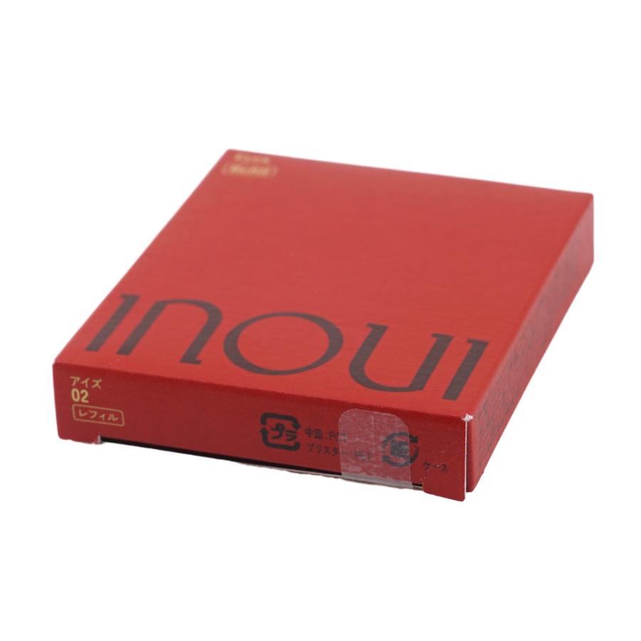 インウイ INOUI アイズ レフィル 02 グレイッシュブラウン 5g 詰替用