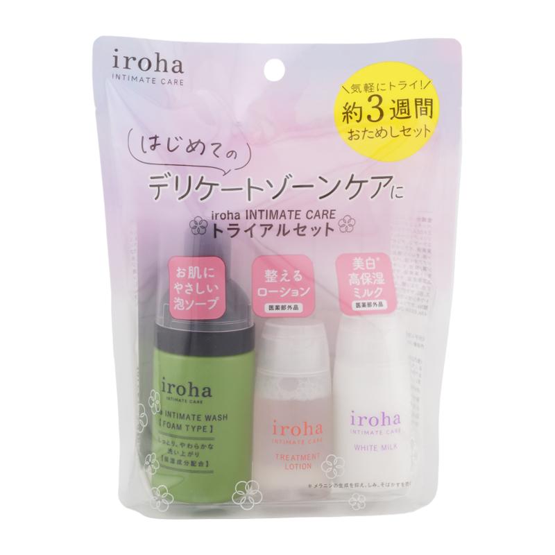 iroha イロハ インティメートケア トライアルセット 泡ソープ 30mL
