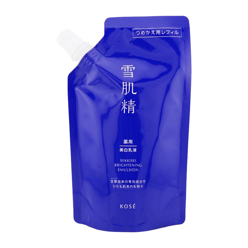 雪肌精 薬用美白乳液 つめかえ用レフィル 120ml 3個セット 雪肌精（SEKKISEI） ブライトニング エマルジョン つめかえ用 レフィル