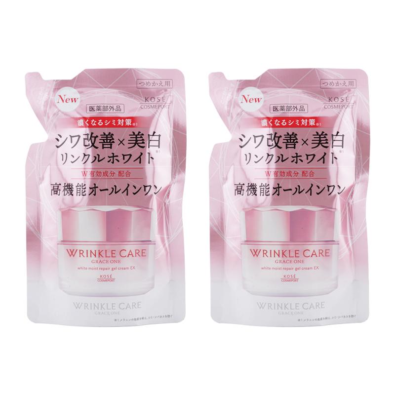 新品未開封　kose リンクルケア ホワイト モイストリペア 5点セット GRACE ONE [2個セット]KOSE コーセー グレイスワン リンクルケア