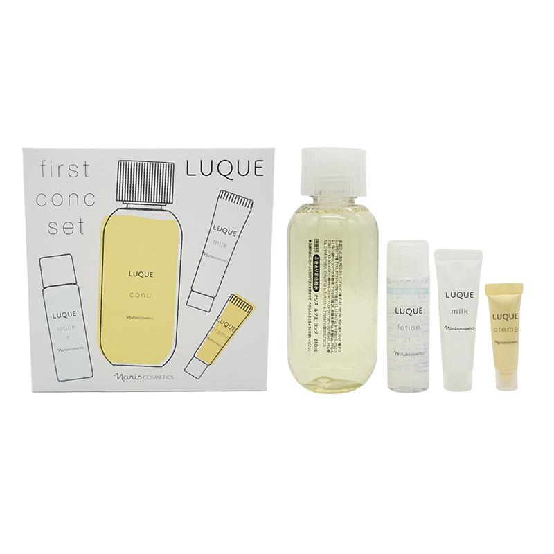 ナリス化粧品　ルクエ　(コンク+ローション１+ミルク+クリーム)4点セット naris COSMETICS（ナリス化粧品） naris ナリス LUQUE(ルクエ