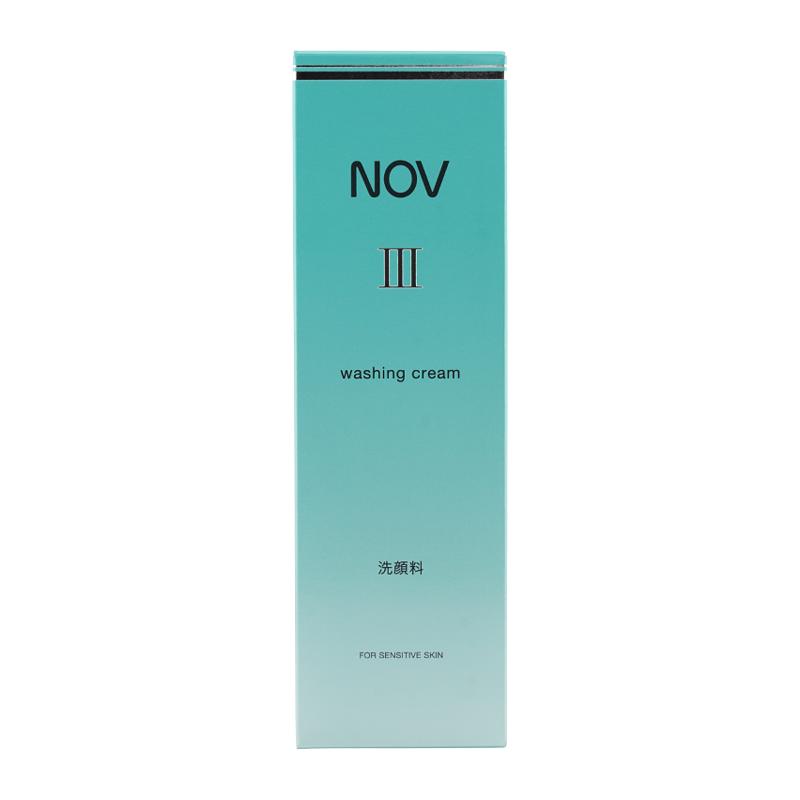 NOV（ノブ） lll ウォッシングクリーム 120g アルコールフリー 無香料