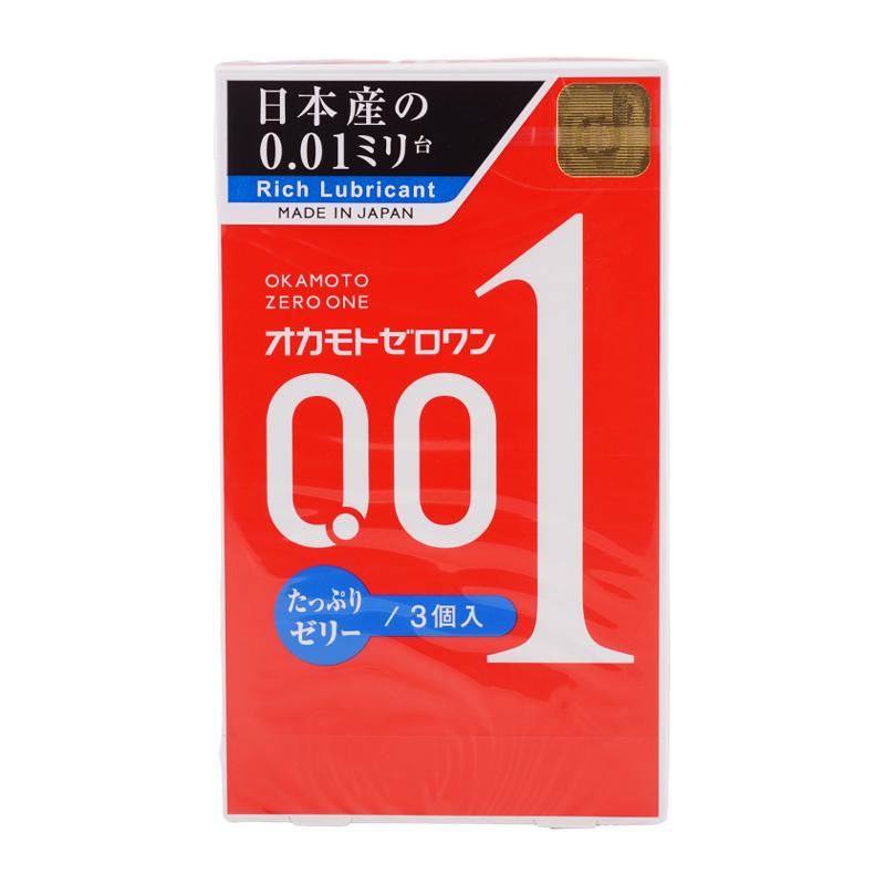 オカモト OKAMOTO オカモトコンドームズ ゼロワン 0.01ミリ たっぷり