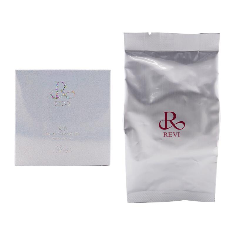 REVI JEWEL レフィル陶肌ファンデーション ２個セット REVI（ルヴィ） 陶肌ファンデーション ジュエル レフィル 15g 専用パフ