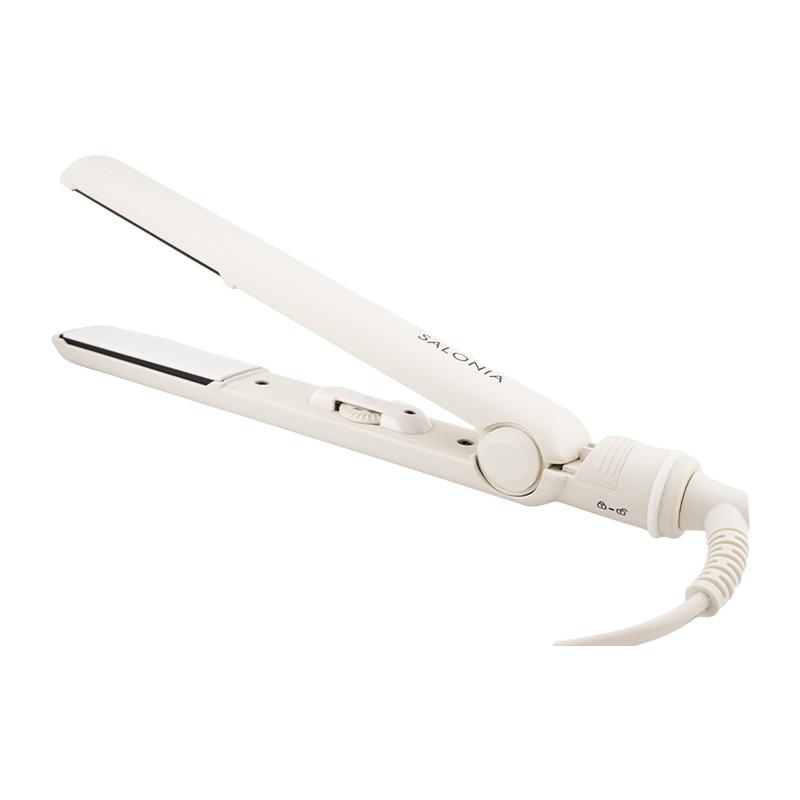 SALONIA ストレートヘアアイロン ホワイト Amazon.co.jp: SALONIA サロニア グロッシーケア ストレートアイロン