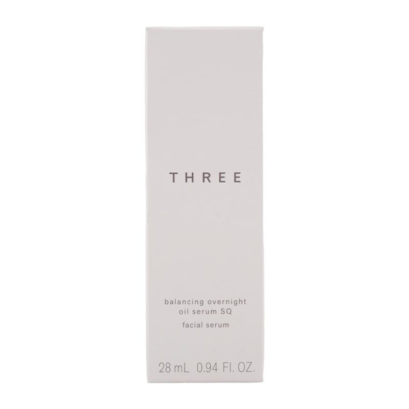 THREE 美容液 バランシングオーバーナイトオイルセラムSQ THREE（スリー） バランシング オーバーナイト オイルセラム SQ 28mL