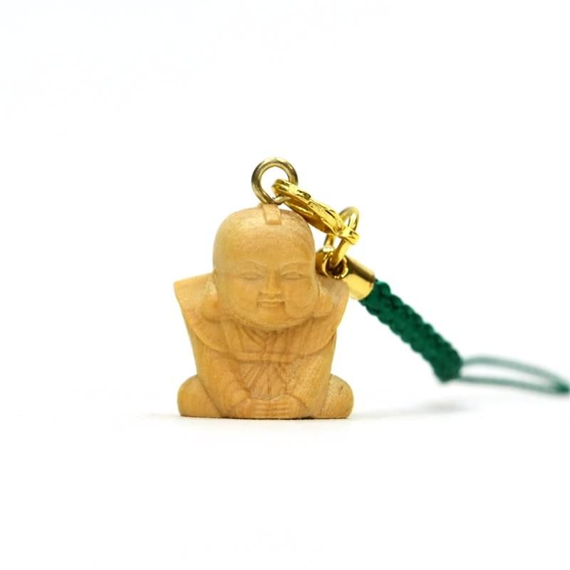 天然素材　般若心経　手彫刻　根付　提げ物　ストラップ 楽天市場】般若 ストラップの通販