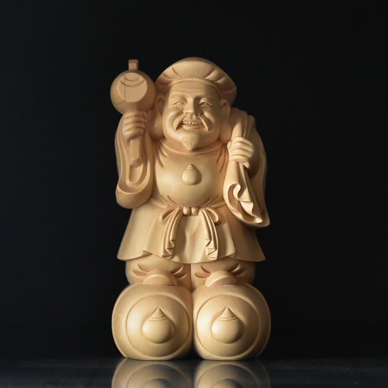 素晴らしい木彫大黒様大國主尊