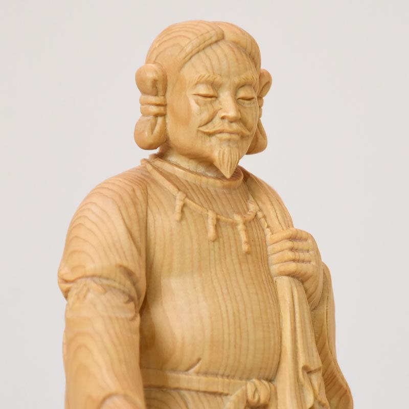 【真作】 木彫 大作 (希少大作) 因幡の白うさぎ 大国主神像 中村清人 作 真作】 木彫 大作 (希少大作) 因幡の白うさぎ 大国主神像 中村清