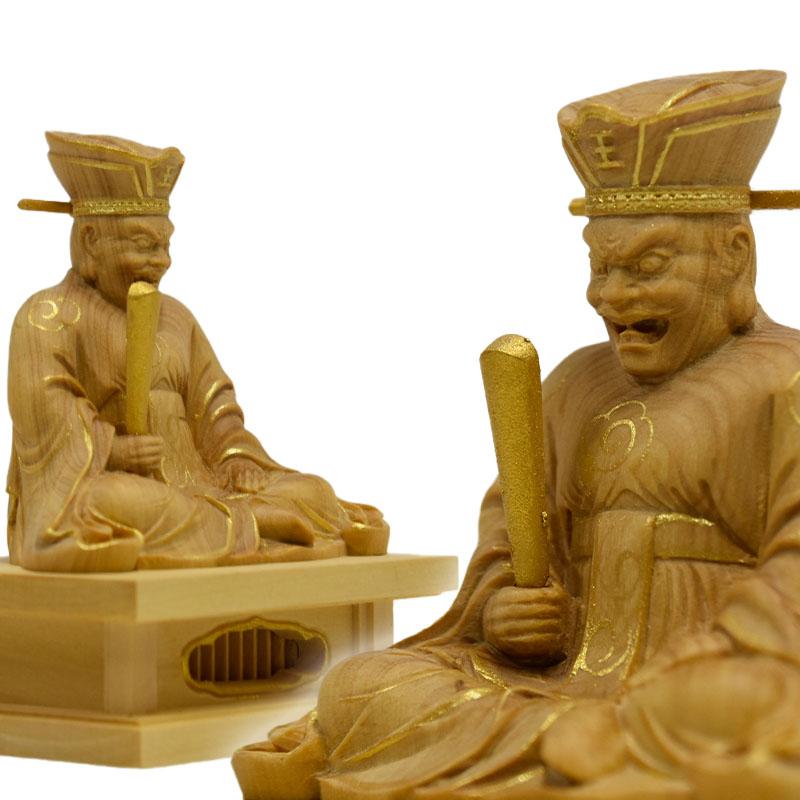 楽天市場】【総高22cm】金剛力士像（仁王） 木彫り 仏像 縁起物