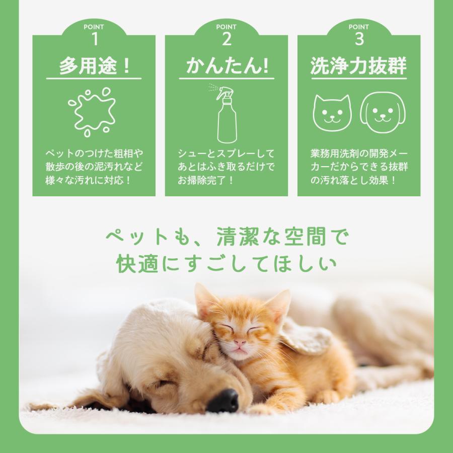 RNSP-P500 アイリスオーヤマ リンサークリーナー ＆ ペットのつけた汚れに 万能シミ汚れ落としスプレー3S 4000ml 絨毯 カーペット 業務用  シミ洗剤の画像