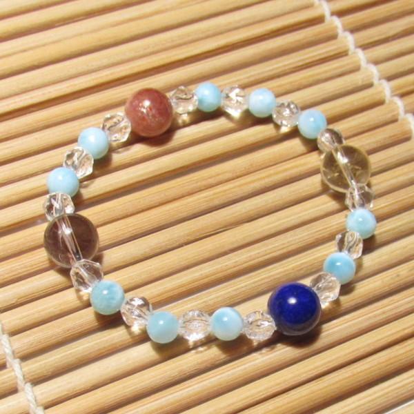 アメトリン サンストーン シトリン ラピスラズリ ラリマー 水晶