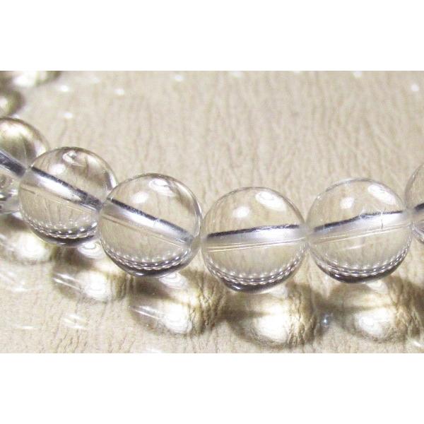 山梨産 水晶 クリスタル ブレスレット8mm 希少 高品質 : 廻運風水