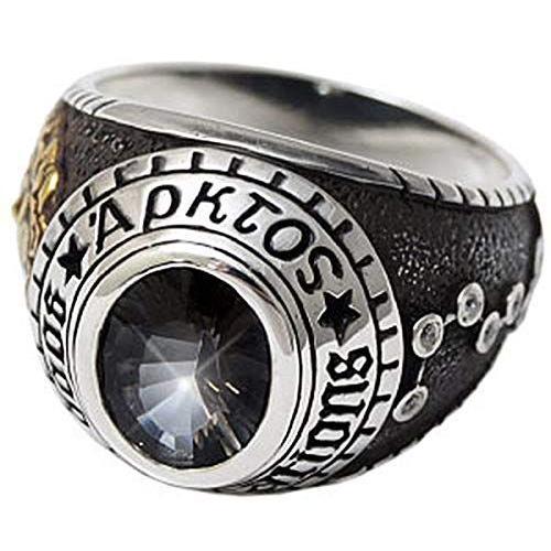 60 Off R0669 19 ブランド名 2pieces シルバーアクセサリー シルバーリング 指輪メンズ カレッジリング ゼウス 北斗七星 19号 訳ありセール格安 Artech Mi It